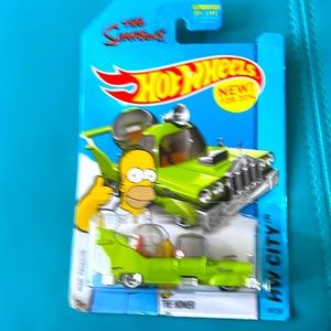Homer hot wheels